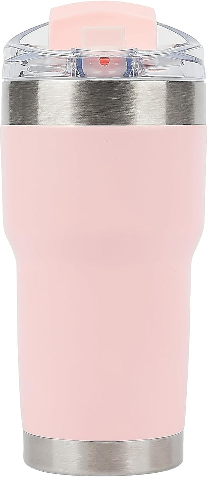 Pelican Traveler™ 22 oz Vacuum Insulated Tumbler - Stainless Steel Double Wall Travel with Dual Lid, Powder Coated Insulated Coffee Mug For Hot Cold Drinks, Sirius