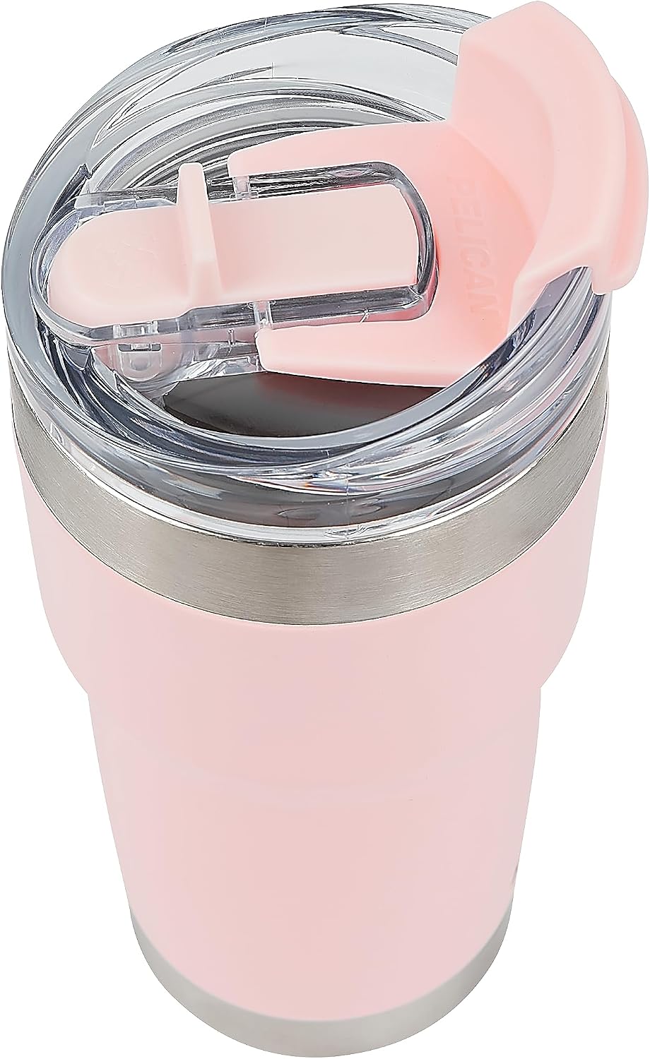 Pelican Traveler™ 22 oz Vacuum Insulated Tumbler - Stainless Steel Double Wall Travel with Dual Lid, Powder Coated Insulated Coffee Mug For Hot Cold Drinks, Sirius