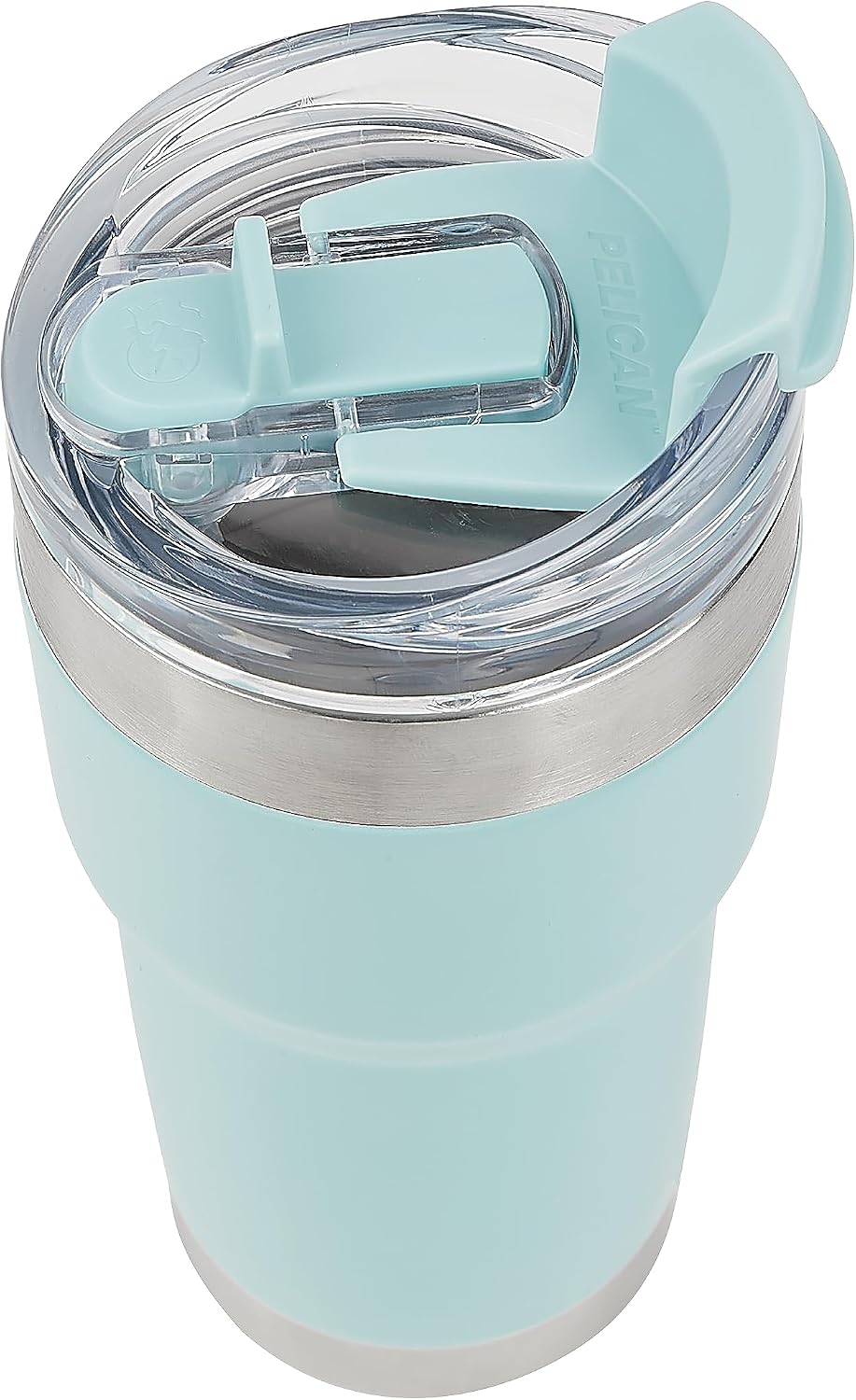 Pelican Traveler™ 22 oz Vacuum Insulated Tumbler - Stainless Steel Double Wall Travel with Dual Lid, Powder Coated Insulated Coffee Mug For Hot Cold Drinks, Sirius