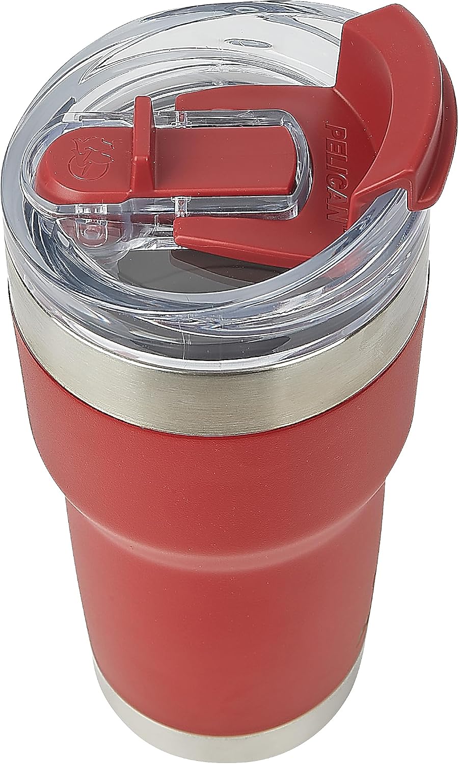 Pelican Traveler™ 22 oz Vacuum Insulated Tumbler - Stainless Steel Double Wall Travel with Dual Lid, Powder Coated Insulated Coffee Mug For Hot Cold Drinks, Sirius