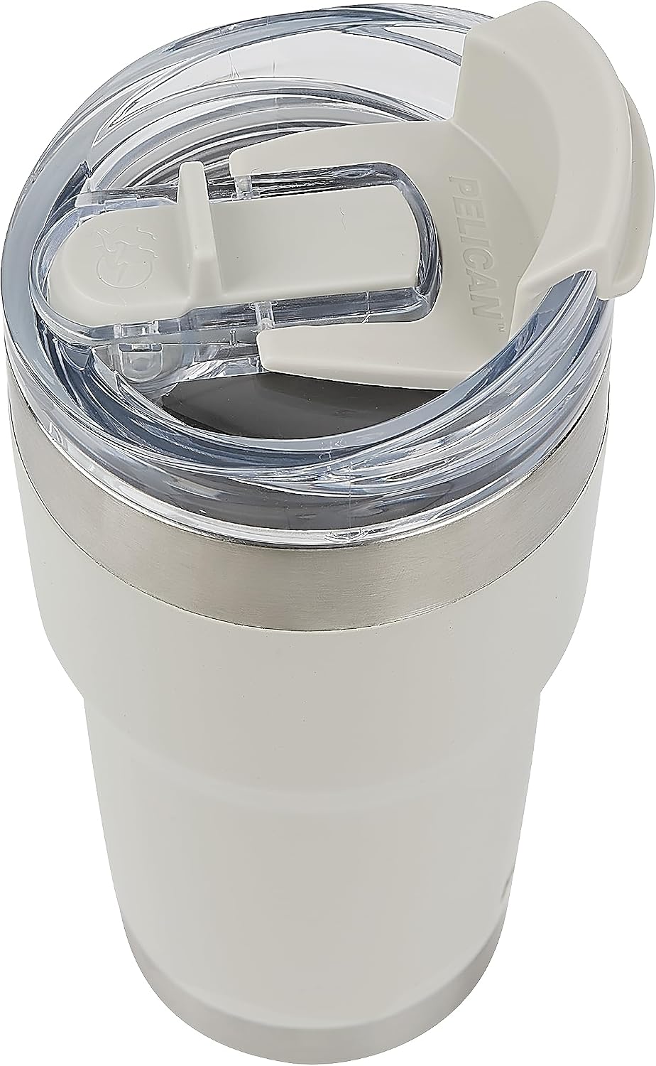 Pelican Traveler™ 22 oz Vacuum Insulated Tumbler - Stainless Steel Double Wall Travel with Dual Lid, Powder Coated Insulated Coffee Mug For Hot Cold Drinks, Sirius