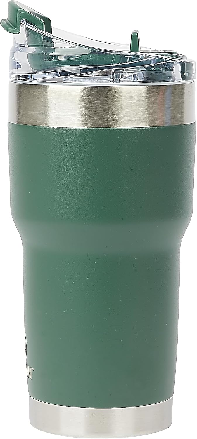Pelican Traveler™ 22 oz Vacuum Insulated Tumbler - Stainless Steel Double Wall Travel with Dual Lid, Powder Coated Insulated Coffee Mug For Hot Cold Drinks, Sirius