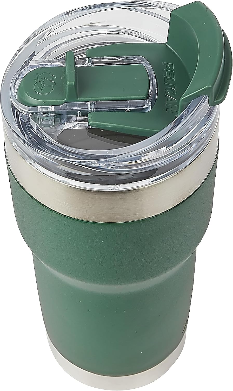 Pelican Traveler™ 22 oz Vacuum Insulated Tumbler - Stainless Steel Double Wall Travel with Dual Lid, Powder Coated Insulated Coffee Mug For Hot Cold Drinks, Sirius