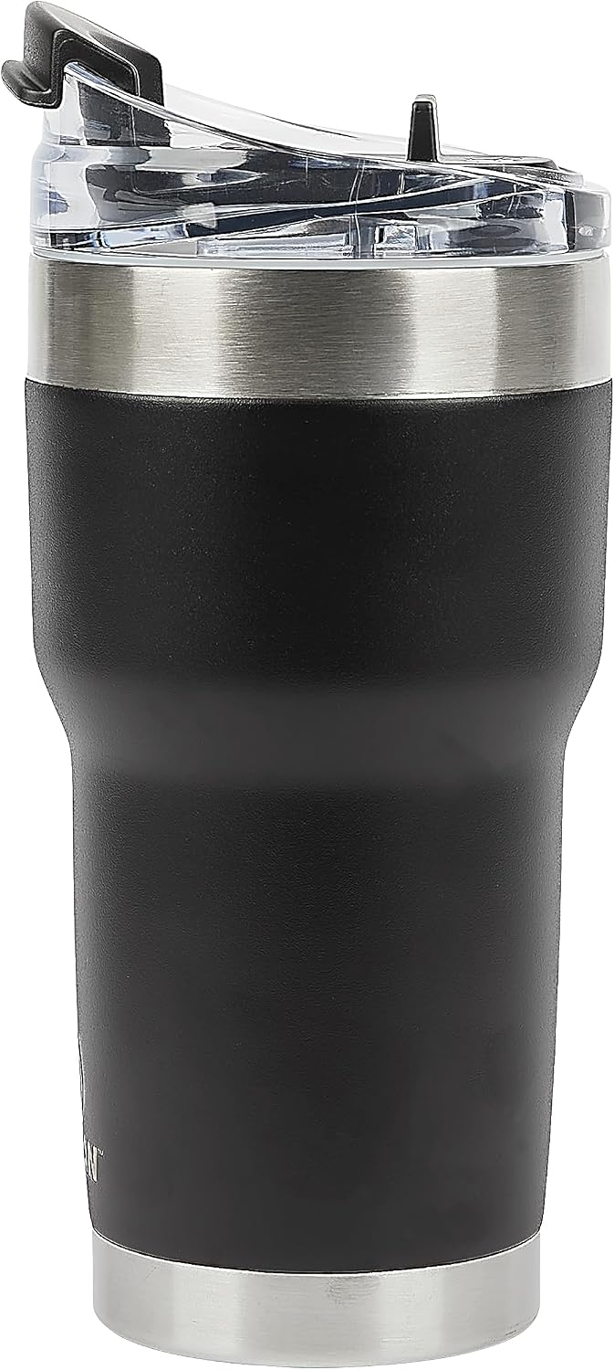 Pelican Traveler™ 22 oz Vacuum Insulated Tumbler - Stainless Steel Double Wall Travel with Dual Lid, Powder Coated Insulated Coffee Mug For Hot Cold Drinks, Sirius
