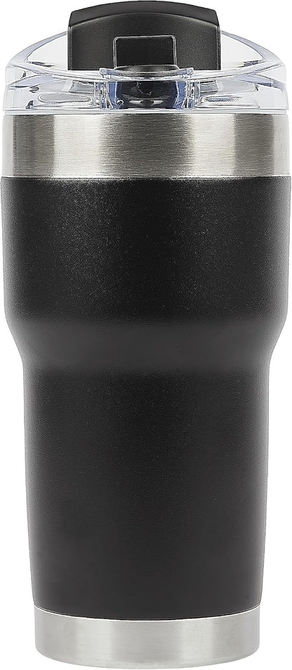 Pelican Traveler™ 22 oz Vacuum Insulated Tumbler - Stainless Steel Double Wall Travel with Dual Lid, Powder Coated Insulated Coffee Mug For Hot Cold Drinks, Sirius