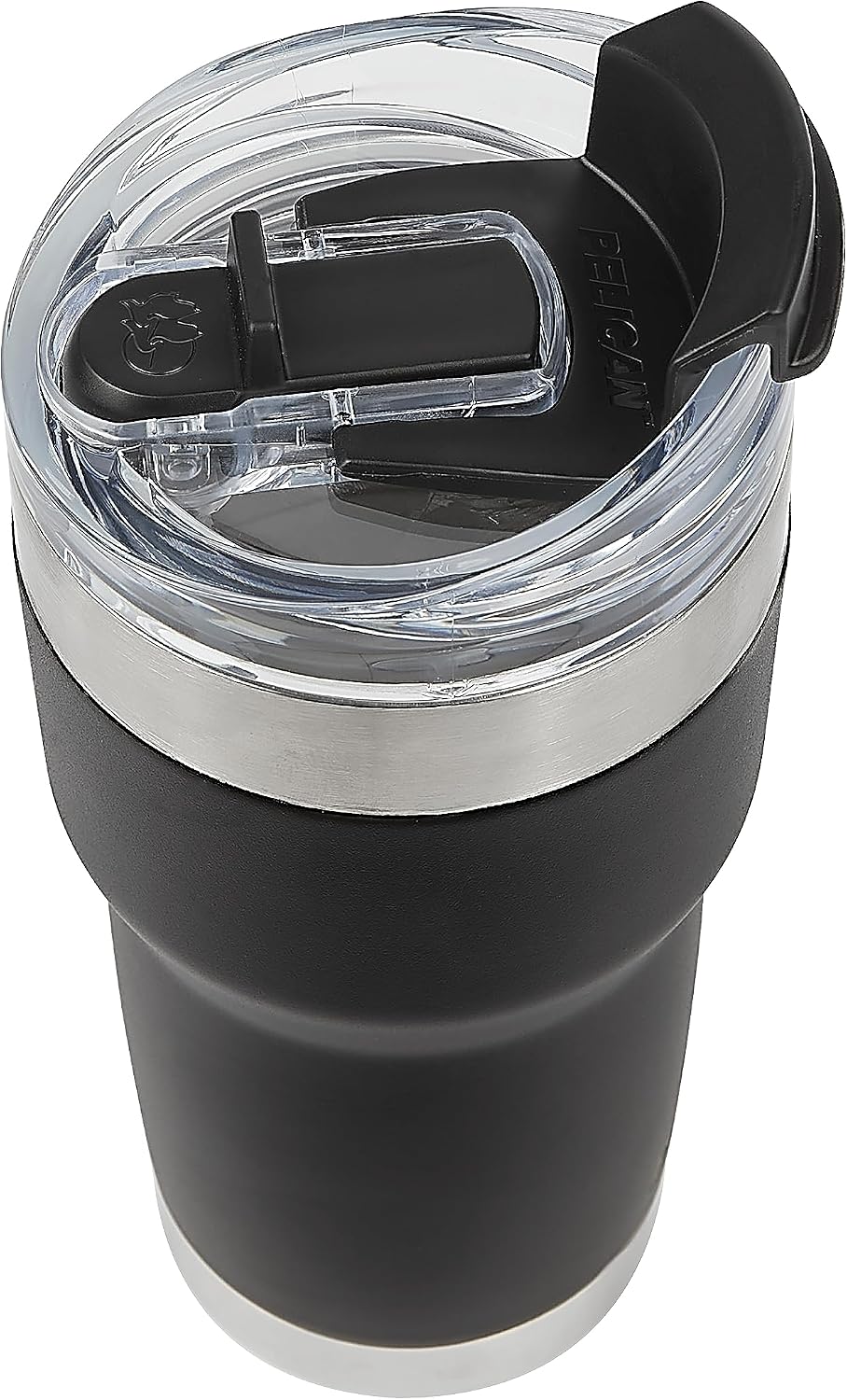 Pelican Traveler™ 22 oz Vacuum Insulated Tumbler - Stainless Steel Double Wall Travel with Dual Lid, Powder Coated Insulated Coffee Mug For Hot Cold Drinks, Sirius