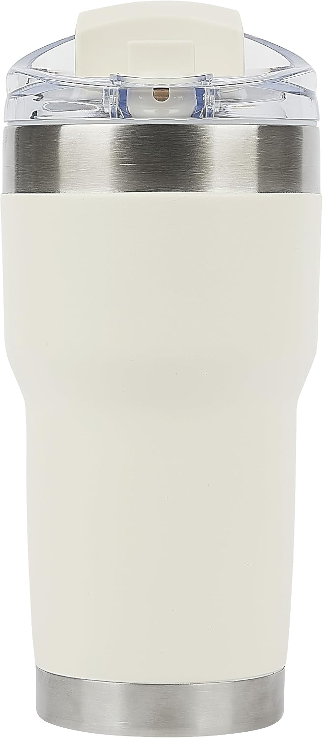 Pelican Traveler™ 22 oz Vacuum Insulated Tumbler - Stainless Steel Double Wall Travel with Dual Lid, Powder Coated Insulated Coffee Mug For Hot Cold Drinks, Sirius