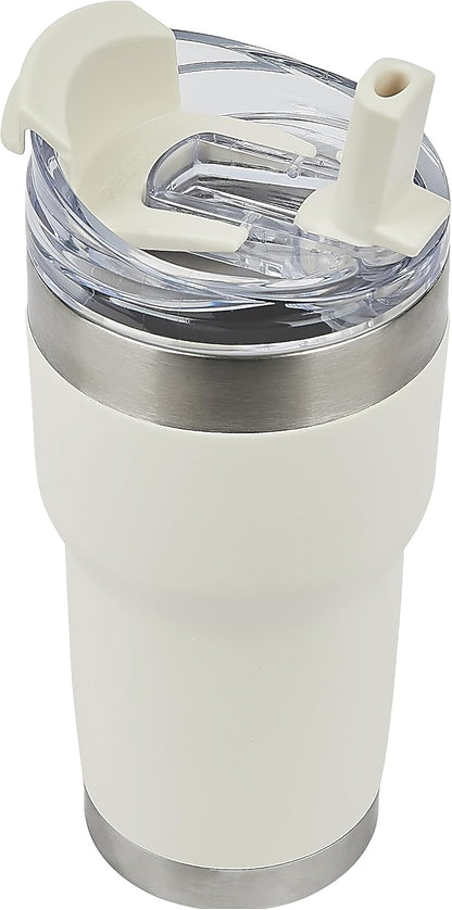 Pelican Traveler™ 22 oz Vacuum Insulated Tumbler - Stainless Steel Double Wall Travel with Dual Lid, Powder Coated Insulated Coffee Mug For Hot Cold Drinks, Sirius