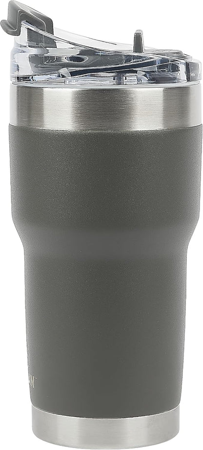 Pelican Traveler™ 22 oz Vacuum Insulated Tumbler - Stainless Steel Double Wall Travel with Dual Lid, Powder Coated Insulated Coffee Mug For Hot Cold Drinks, Sirius