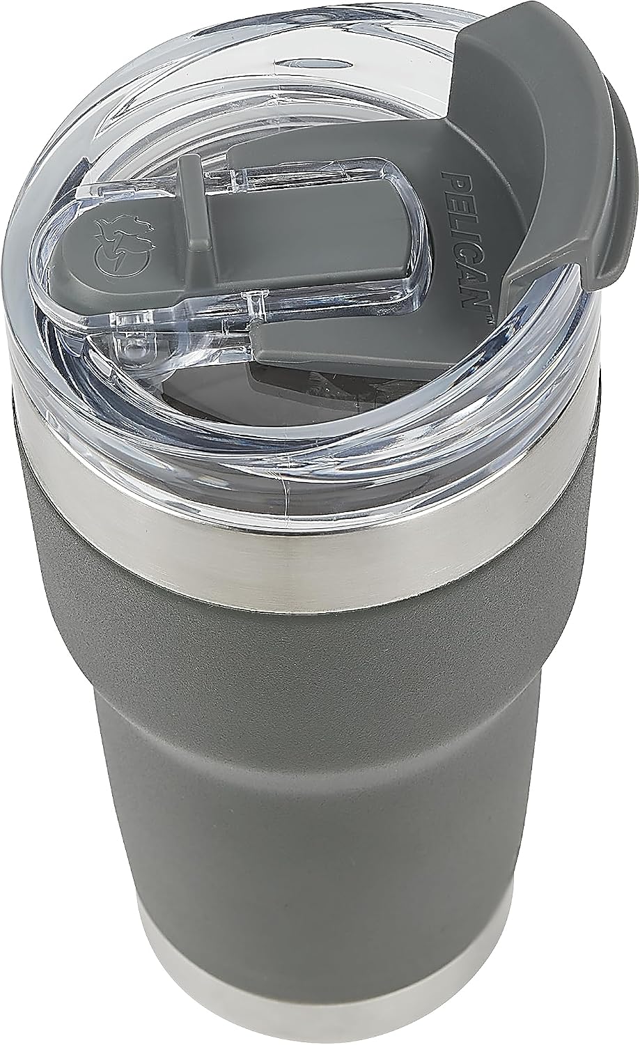 Pelican Traveler™ 22 oz Vacuum Insulated Tumbler - Stainless Steel Double Wall Travel with Dual Lid, Powder Coated Insulated Coffee Mug For Hot Cold Drinks, Sirius