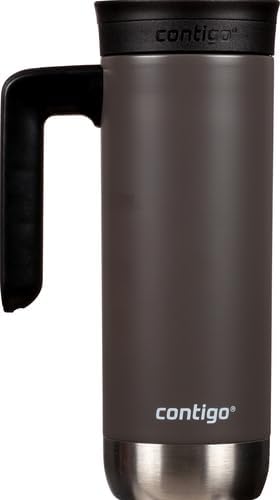 Superior 2.0 Stainless Steel Travel Mug with Handle with SNAPSEAL Lid, 20oz.