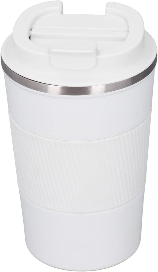 Insulated Coffee Mug Stainless Steel Leak Proof Travel Cup with Lid for Daily Use and Commuting (380ml)