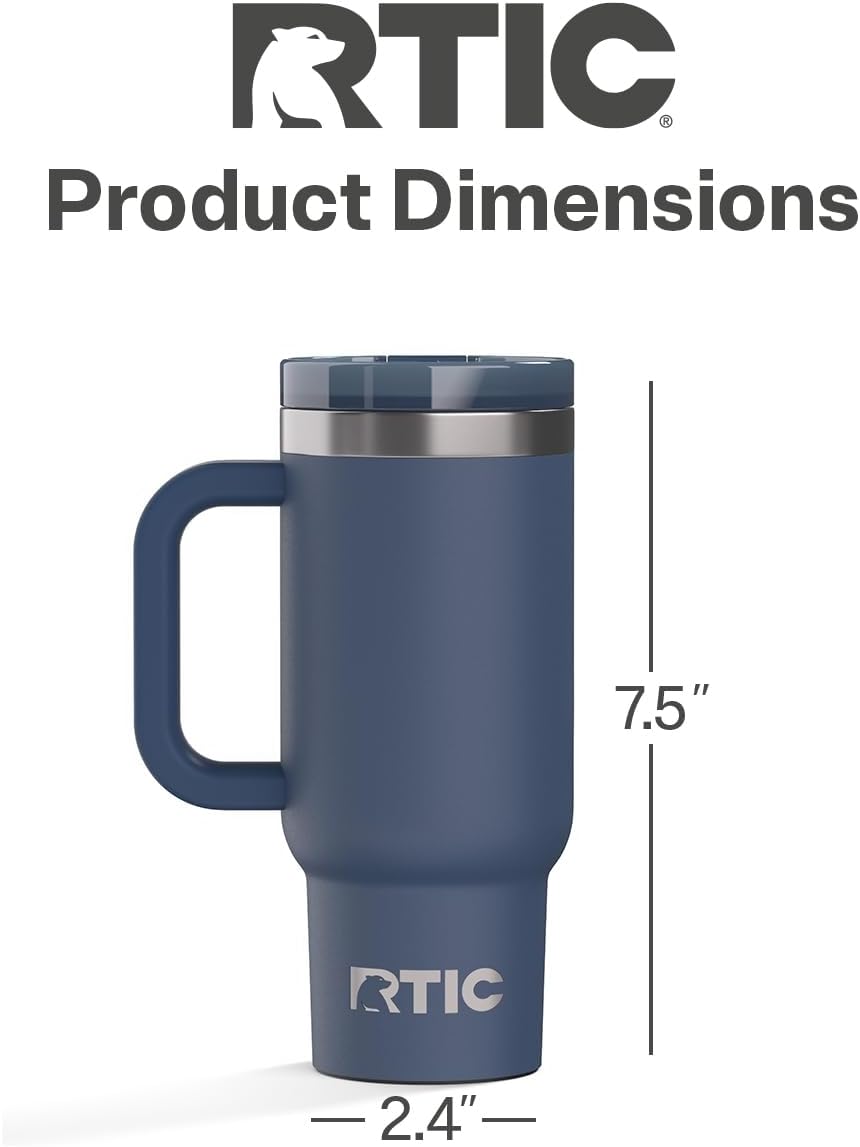 16oz Little Road Trip Tumbler, Straw Lid and Handle, Berry Jam