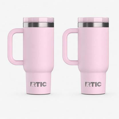 16oz Little Road Trip Tumbler, Straw Lid and Handle, Berry Jam