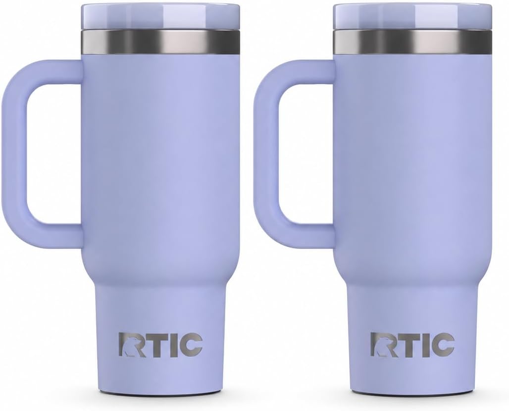 16oz Little Road Trip Tumbler, Straw Lid and Handle, Berry Jam
