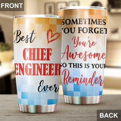 Best Caterer Ever Tumbler Stainless Steel 20oz, Office Gifts Women Men Work Friends Coworker, Driking Coffee Cup For Birthday Christmas - Colors B