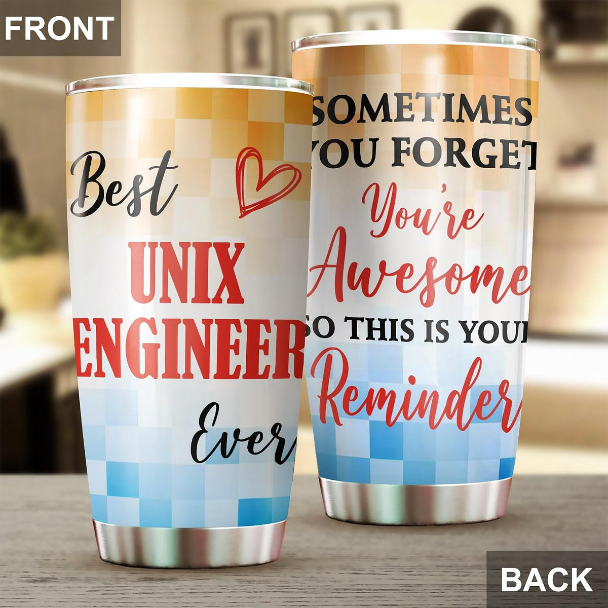 Best Caterer Ever Tumbler Stainless Steel 20oz, Office Gifts Women Men Work Friends Coworker, Driking Coffee Cup For Birthday Christmas - Colors B