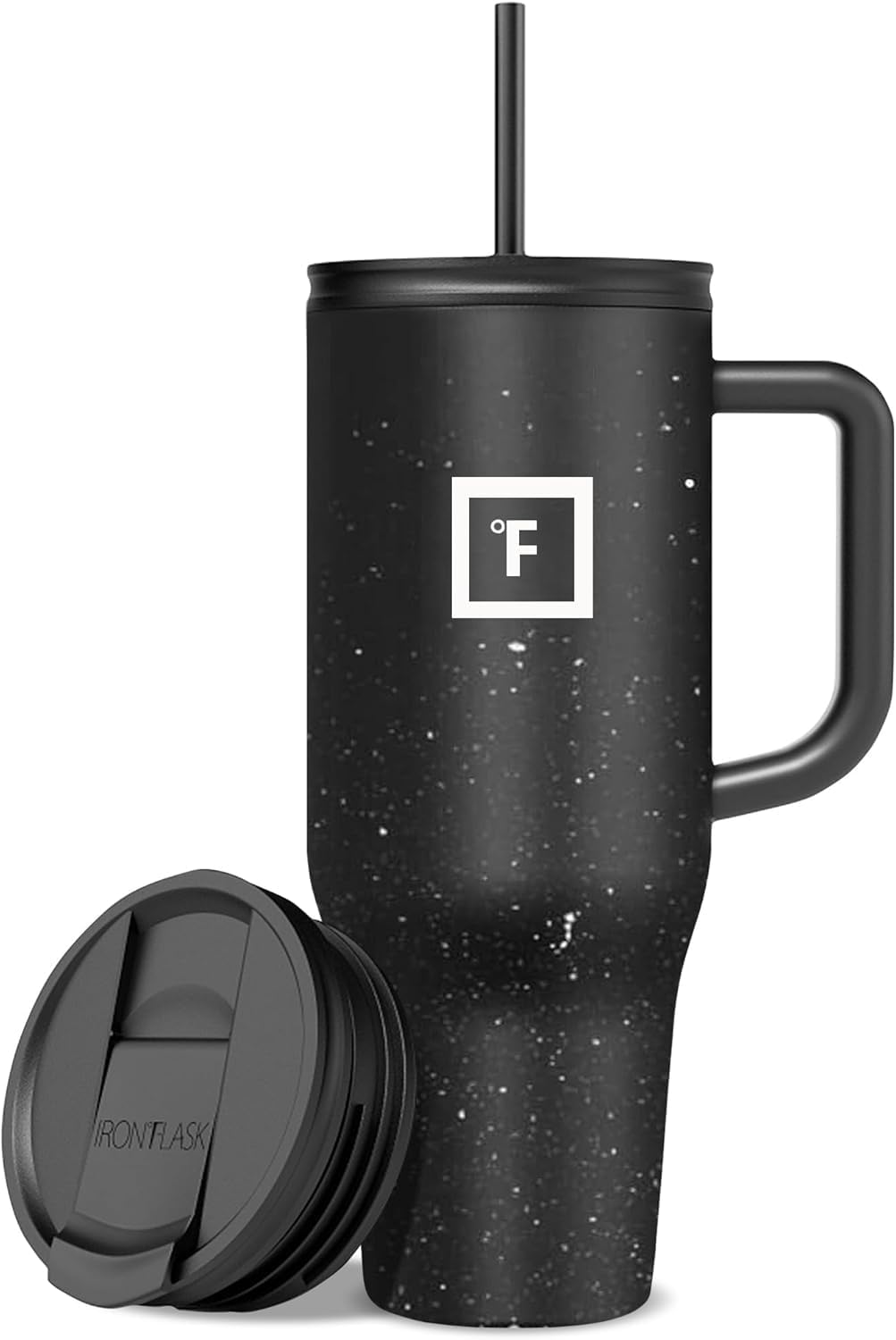 40 oz Co-Pilot Insulated Travel Mug | Insulated Travel Mug with Straw & Flip Cap Lids - Cup Holder Fit, Leakproof, BPA Free, Protective Boot (Desert Oasis)