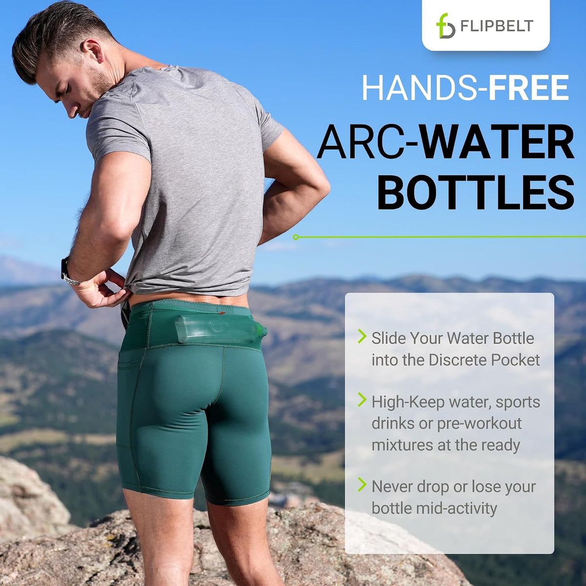 Portable Lightweight Running Water Bottle