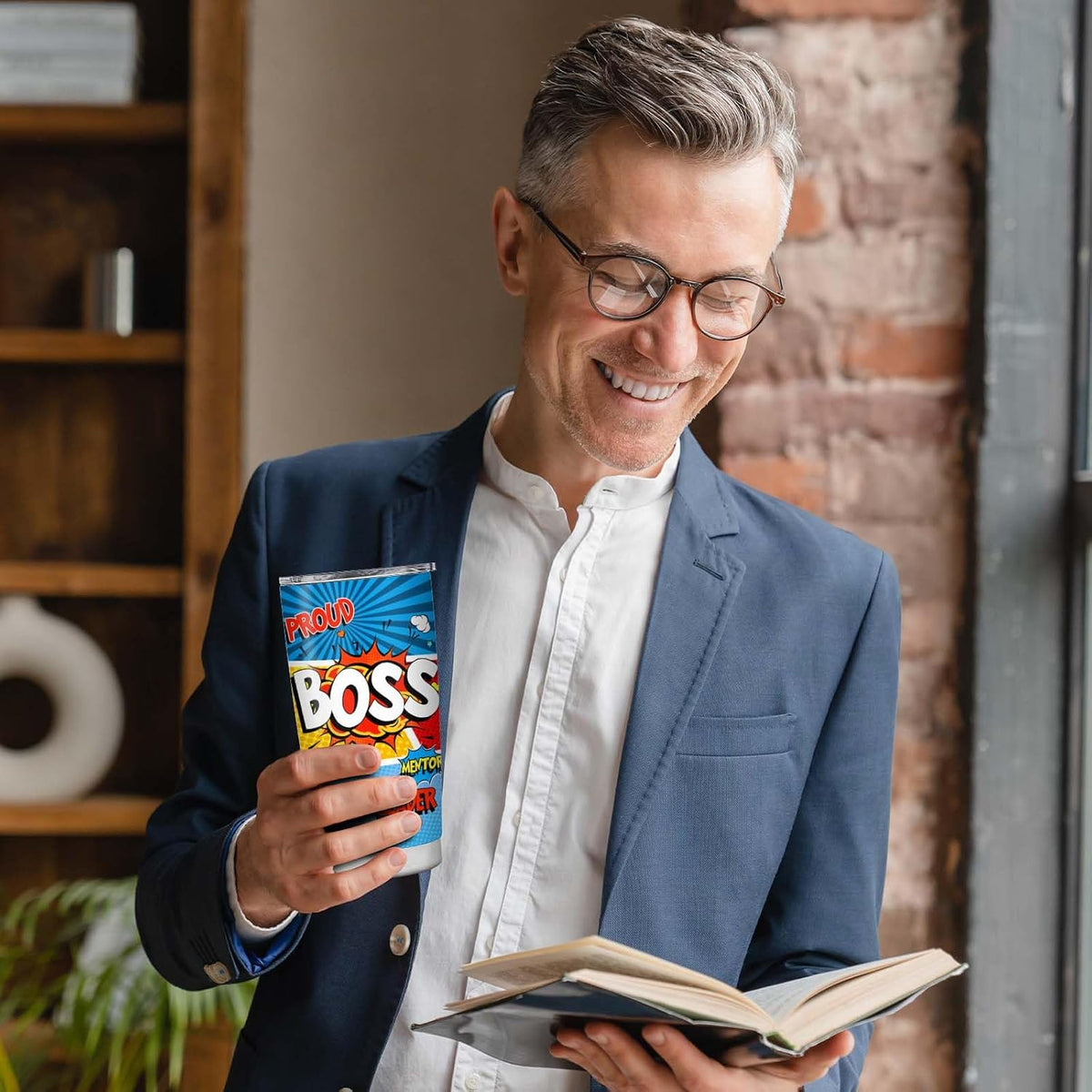 Bosses Day Gifts for Women Men,Boss Gifts for Women,Funny Boss Appreciation Gift for Women,Going Away Gift for Her Him 20oz Stainless Steel Tumbler