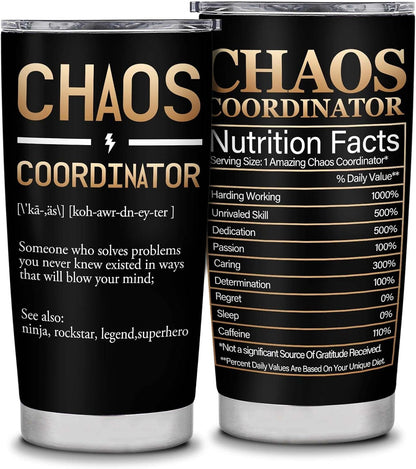 Bosses Day Gifts for Women Men,Boss Gifts for Women,Funny Boss Appreciation Gift for Women,Going Away Gift for Her Him 20oz Stainless Steel Tumbler