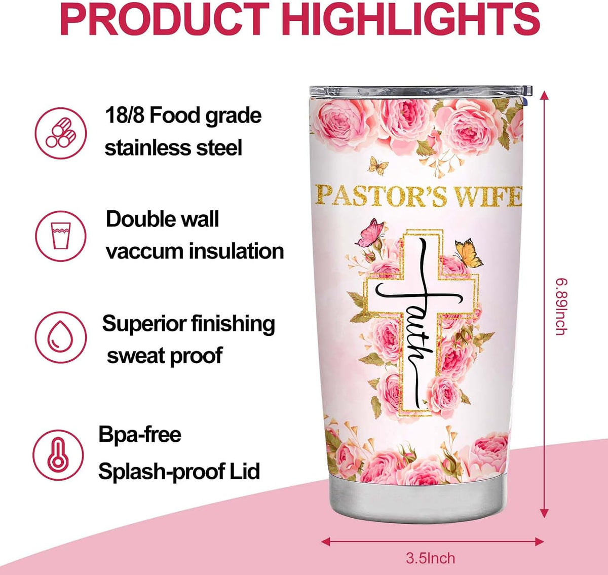 Bosses Day Gifts for Women Men,Boss Gifts for Women,Funny Boss Appreciation Gift for Women,Going Away Gift for Her Him 20oz Stainless Steel Tumbler