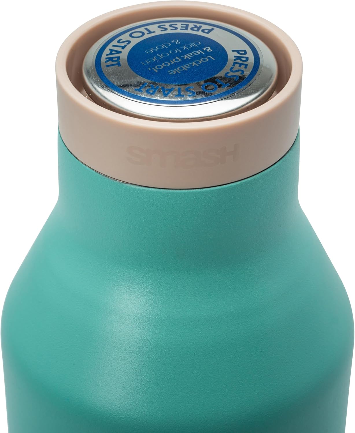 360° Edge Stainless Steel Insulated Water Bottle – Double Wall, Leak Proof, One-Touch Screw Top Lid, 360° Drinking Edge, Green
