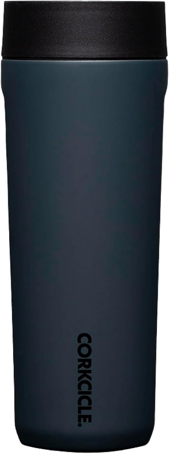 Commuter Cup Travel Mug - Insulated Coffee Mug with Lid - Keeps Drinks Cold 18 Hours - 360° Spill-Proof Sip Lid - Holiday Gift - Great for Gifting Warmth - 17 oz - North Shore