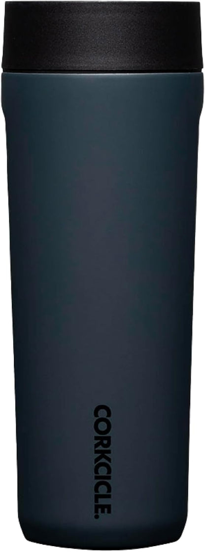 Commuter Cup Travel Mug - Insulated Coffee Mug with Lid - Keeps Drinks Cold 18 Hours - 360° Spill-Proof Sip Lid - Holiday Gift - Great for Gifting Warmth - 17 oz - North Shore