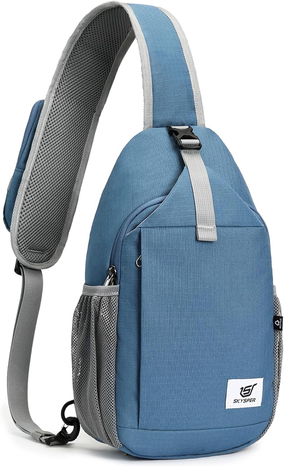 Sling Bag RFID Cross Body Bag Recycled Crossbody Backpack Travel Daypack