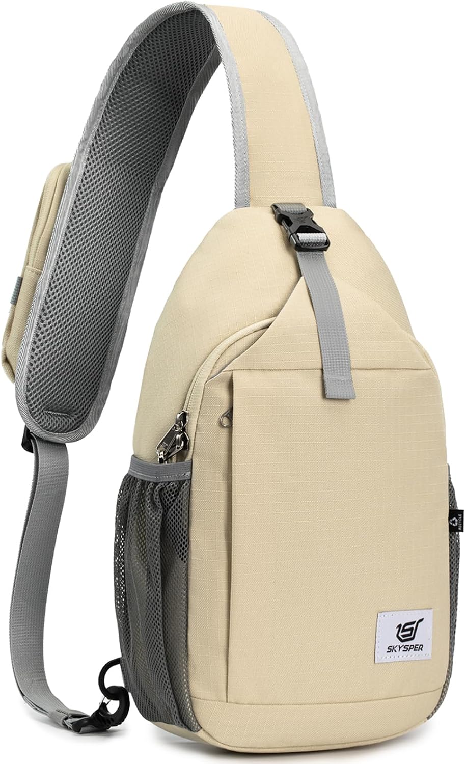 Sling Bag RFID Cross Body Bag Recycled Crossbody Backpack Travel Daypack