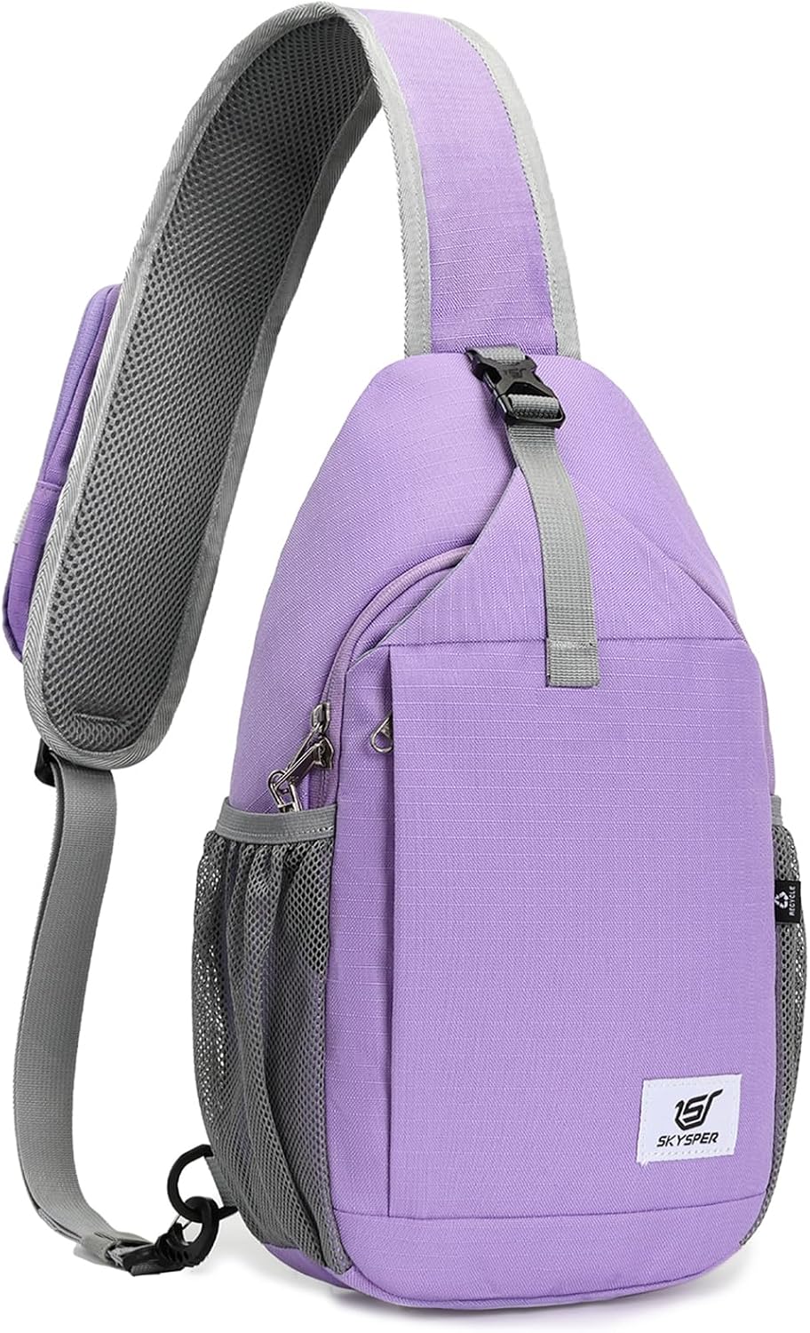 Sling Bag RFID Cross Body Bag Recycled Crossbody Backpack Travel Daypack