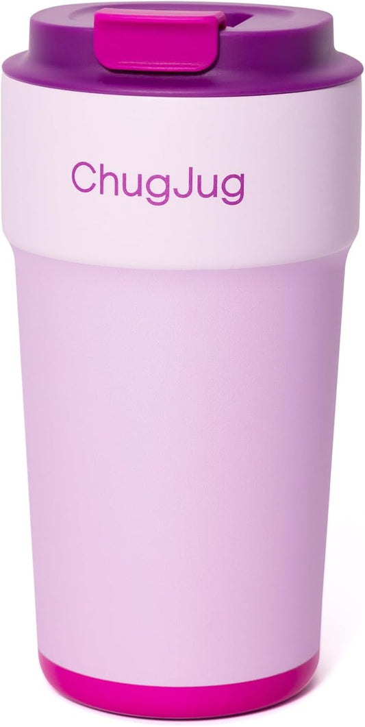 16 oz Travel Coffee Mug with Ceramic Coating, Cute Insulated Tumbler