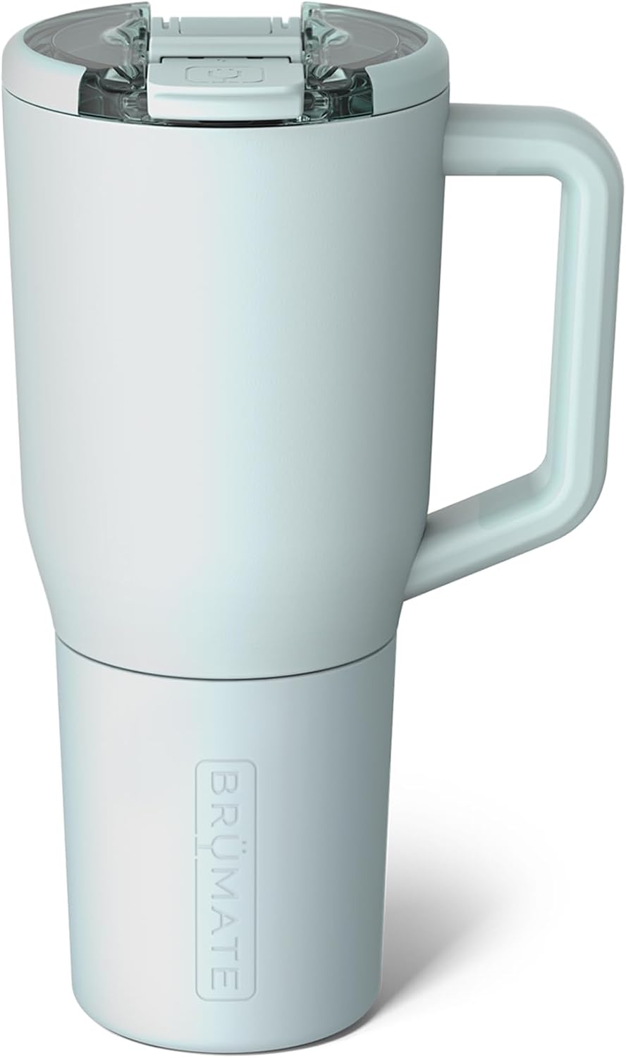 Müv - 25oz 100% Leak Proof Insulated Coffee Mug with Handle & Lid - Stainless Steel Coffee Travel Mug - Double Walled Coffee Cup (Lilac Dusk)