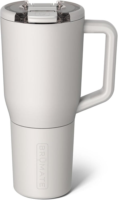 Müv - 25oz 100% Leak Proof Insulated Coffee Mug with Handle & Lid - Stainless Steel Coffee Travel Mug - Double Walled Coffee Cup (Lilac Dusk)