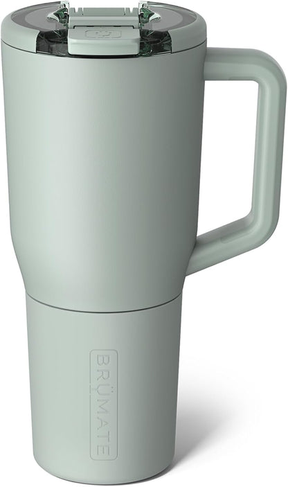 Müv - 25oz 100% Leak Proof Insulated Coffee Mug with Handle & Lid - Stainless Steel Coffee Travel Mug - Double Walled Coffee Cup (Lilac Dusk)