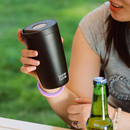 BOTTLE BOTTLE Insulated Coffee Tumbler with Push Button Lid 16oz(Green)