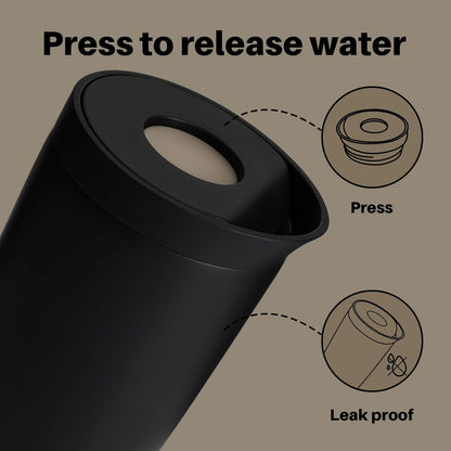 BOTTLE BOTTLE Insulated Coffee Tumbler with Push Button Lid 16oz(Green)