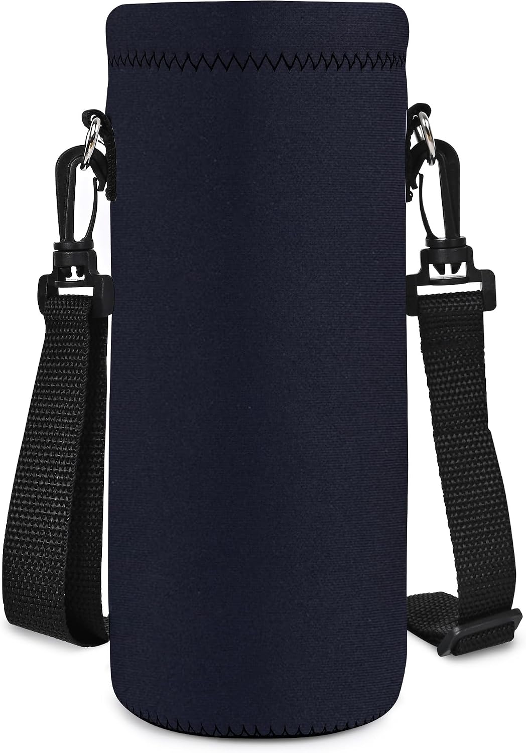 Water Bottle Sling Bag Carrier Crossbody Sleeve,Insulated Neoprene Bottle Case Holder Pouch Cover 500ML/17oz with Shoulder Strap for Walking Women Men