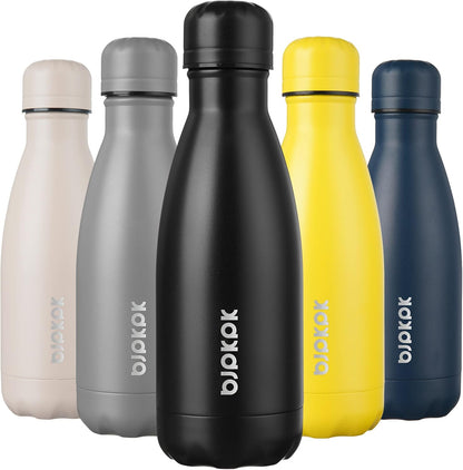 25 oz Insulated Stainless Steel Water Bottle, Metal Sports Flask | Double Wall Vacuum, Leak Proof, Keeps Hot/Cold, BPA Free, Dishwasher Safe, Cupholder Friendly, Travel, Lake Blue - Colors A