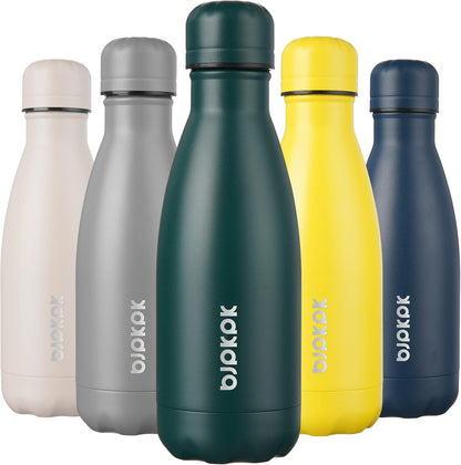 25 oz Insulated Stainless Steel Water Bottle, Metal Sports Flask | Double Wall Vacuum, Leak Proof, Keeps Hot/Cold, BPA Free, Dishwasher Safe, Cupholder Friendly, Travel, Lake Blue - Colors A