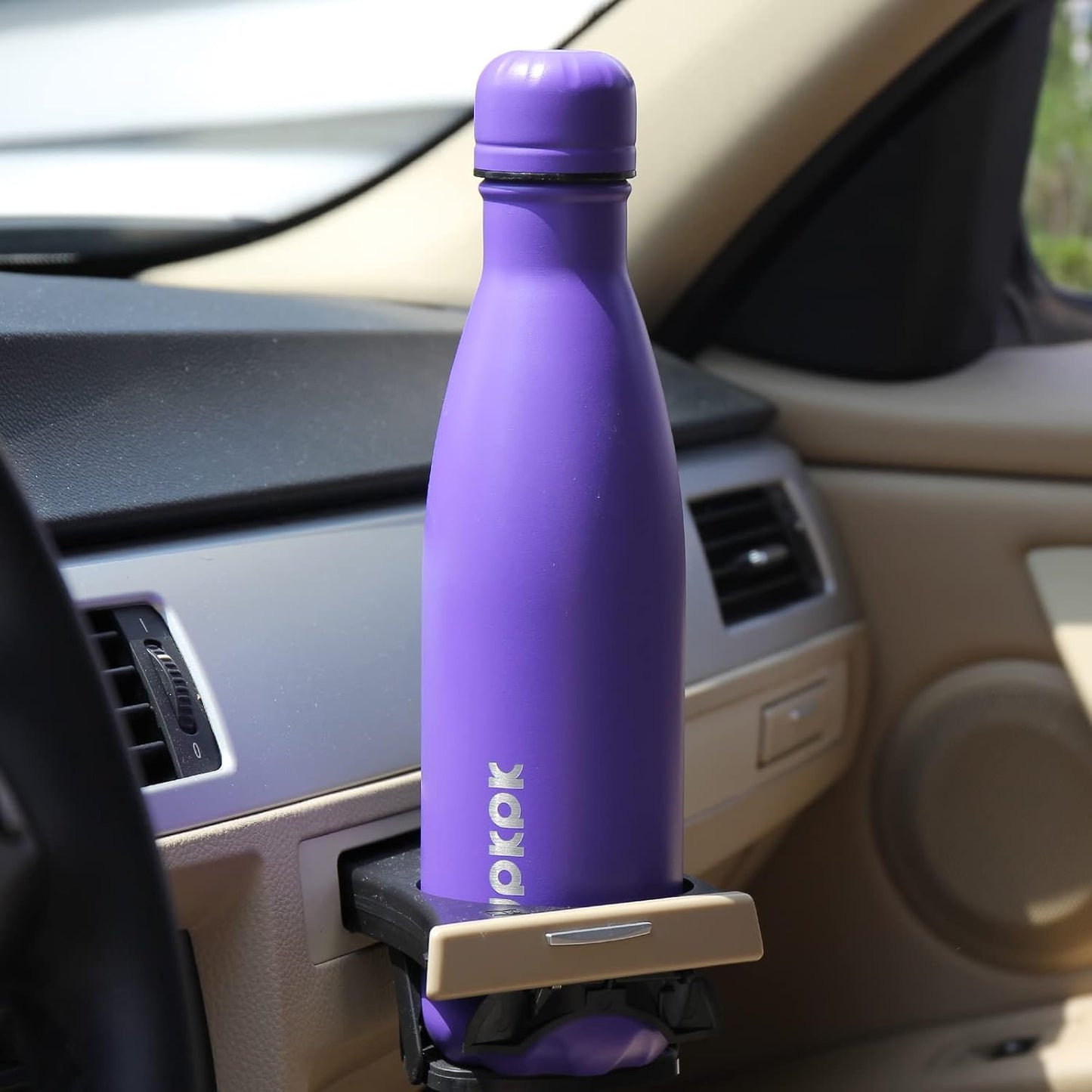 25 oz Insulated Stainless Steel Water Bottle, Metal Sports Flask | Double Wall Vacuum, Leak Proof, Keeps Hot/Cold, BPA Free, Dishwasher Safe, Cupholder Friendly, Travel, Lake Blue - Colors A