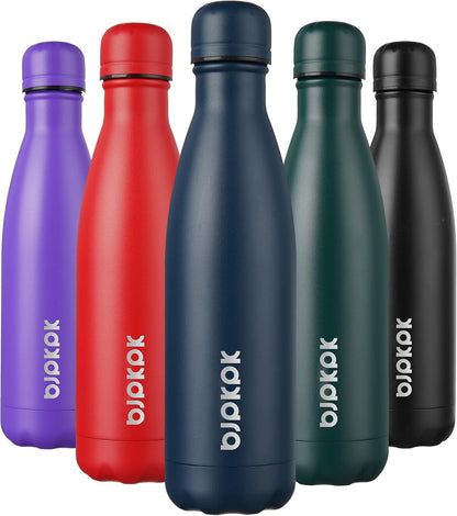 25 oz Insulated Stainless Steel Water Bottle, Metal Sports Flask | Double Wall Vacuum, Leak Proof, Keeps Hot/Cold, BPA Free, Dishwasher Safe, Cupholder Friendly, Travel, Lake Blue - Colors A