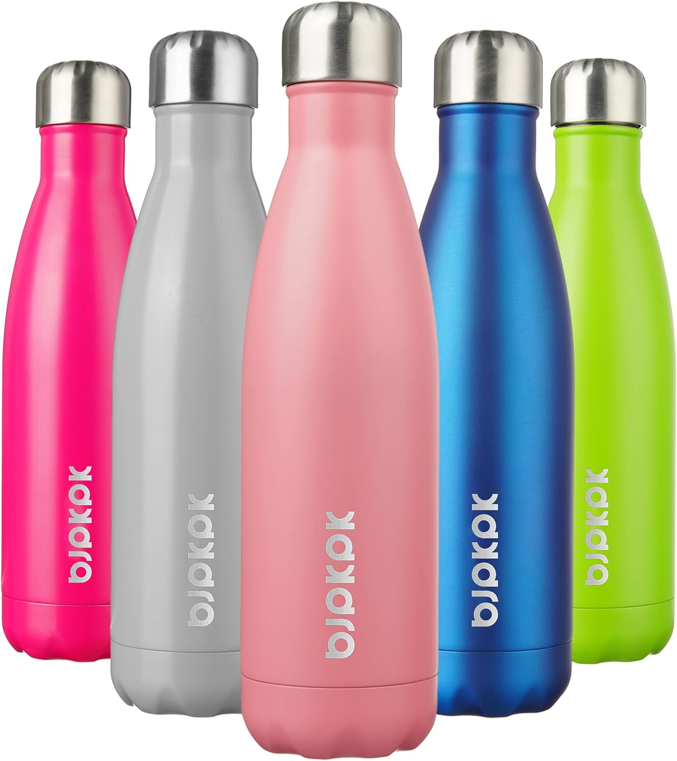 25 oz Insulated Stainless Steel Water Bottle, Metal Sports Flask | Double Wall Vacuum, Leak Proof, Keeps Hot/Cold, BPA Free, Dishwasher Safe, Cupholder Friendly, Travel, Lake Blue - Colors A