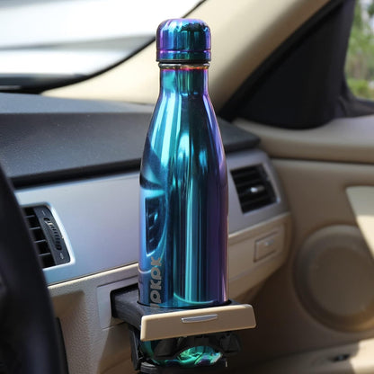 25 oz Insulated Stainless Steel Water Bottle, Metal Sports Flask | Double Wall Vacuum, Leak Proof, Keeps Hot/Cold, BPA Free, Dishwasher Safe, Cupholder Friendly, Travel, Lake Blue - Colors A