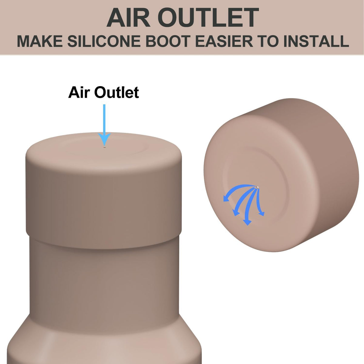 Protective Silicone Boot Sleeve Cover for Stanley Quencher H2.0 40 30 20 oz & IceFlow Flip 30 20 oz