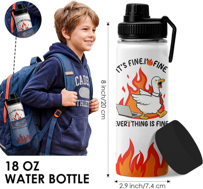 Christian Gifts for Women - I Can Do All Things Christ Water Bottle Water Bottle 18oz - Inspirational Religious Faith Gifts for Women - Christian Jesus God Bible Verse Prayer Gift for Christmas