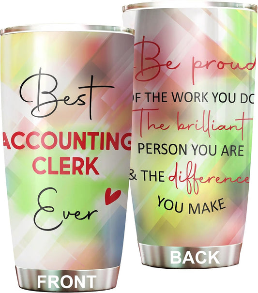 Best Patient Advocate Ever Be Proud Of The Work You Do Tumbler Stainless Steel 20oz, Office Gifts Women Men Work Friends Coworker, Driking Coffee Cup For Birthday Christmas - Colors I