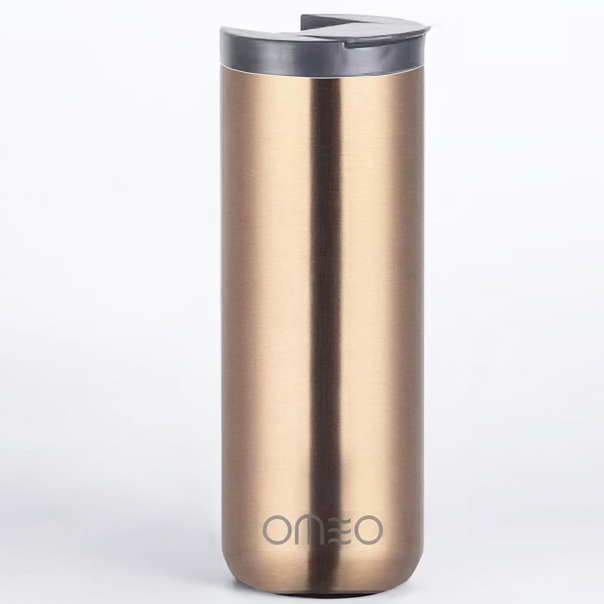 Stainless Steel Insulated Tumbler with Leak-Resistant Lid | BPA-Free, Easy Clean | Double Wall Vacuum Cup for Hot & Cold Drinks | Portable Water Bottle for Office, Outdoor&Travel (Black, 550ml)