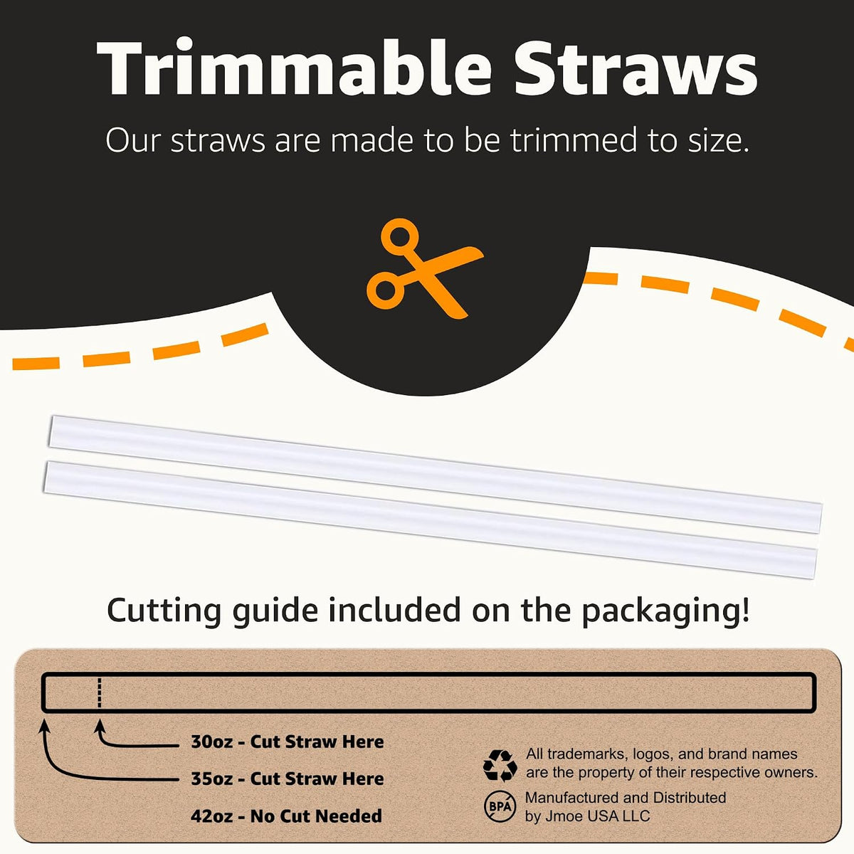 42oz, 35oz, 30oz, 26oz Replacement Straw Lid For Yeti Rambler With Handle | Fits Reduce 40oz Tumblers | Fits Hydroflask Traveler 32oz & 40oz | 2-in-1 Leak Proof Accessory (2-Pack)